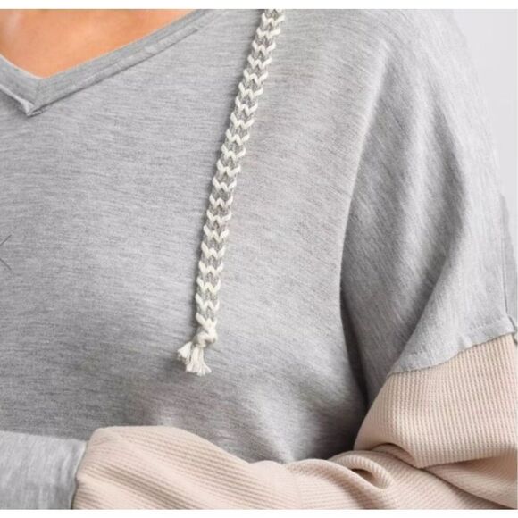 BKE 🌻Pieced Hoodie size medium - Picture 3 of 9